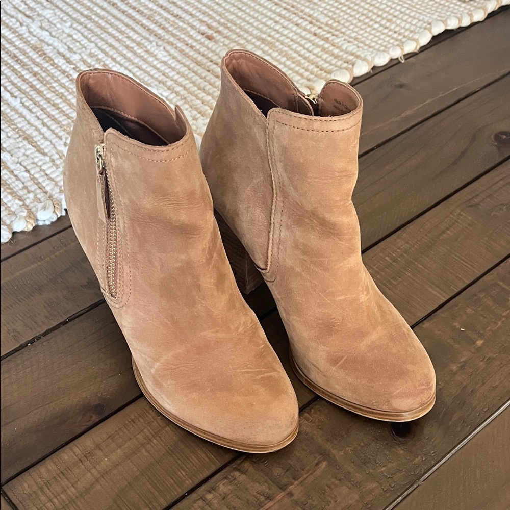 Aldo Light Brown Ankle Booties